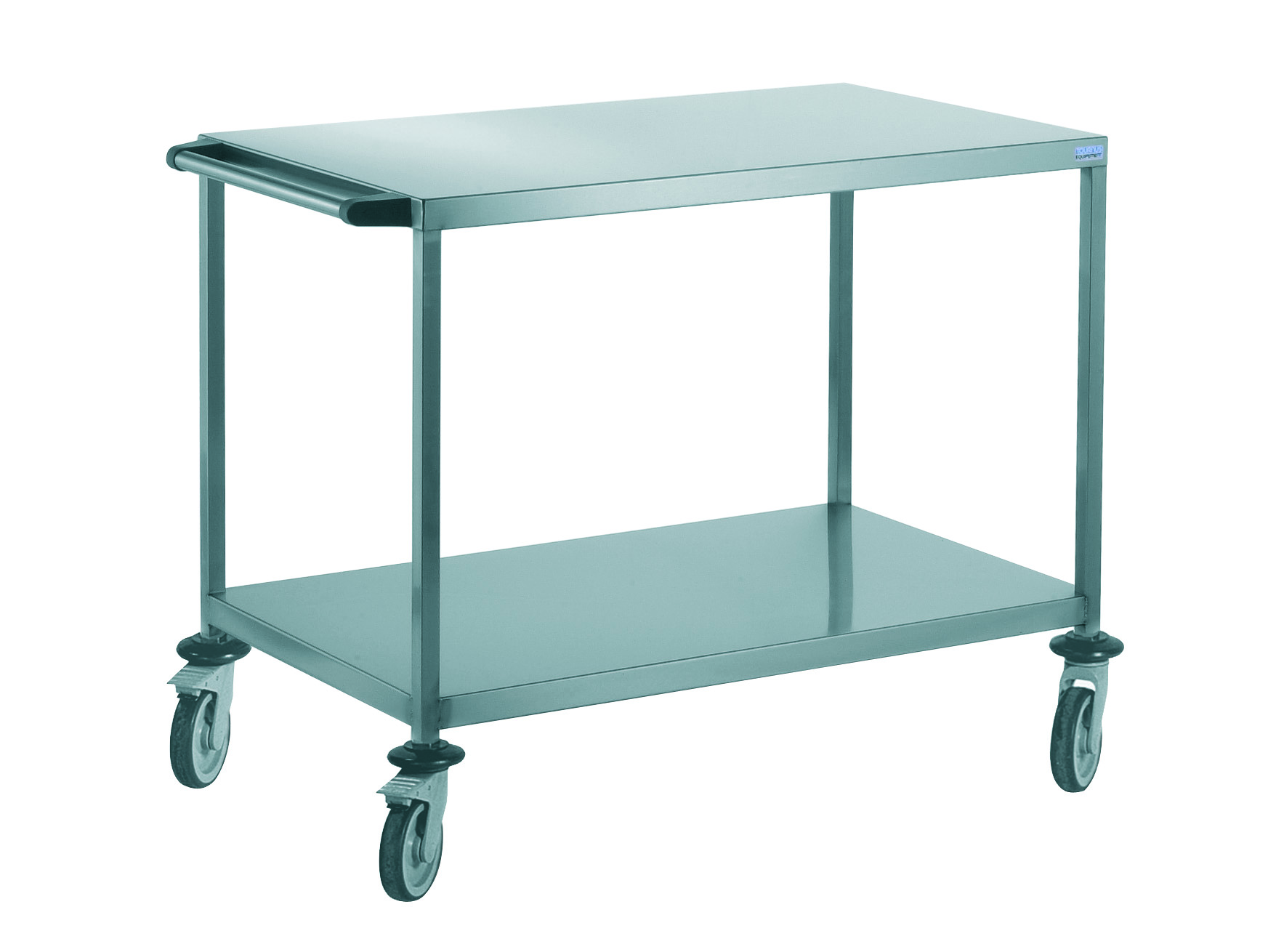 CHARIOT INOX 2 PLATEAUX 800x530 mm - Coop labo