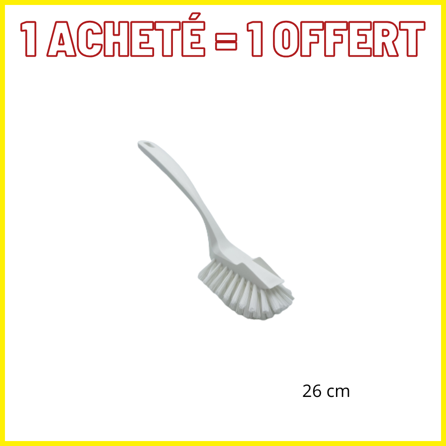 Brosse à vaisselle 1/2 tête