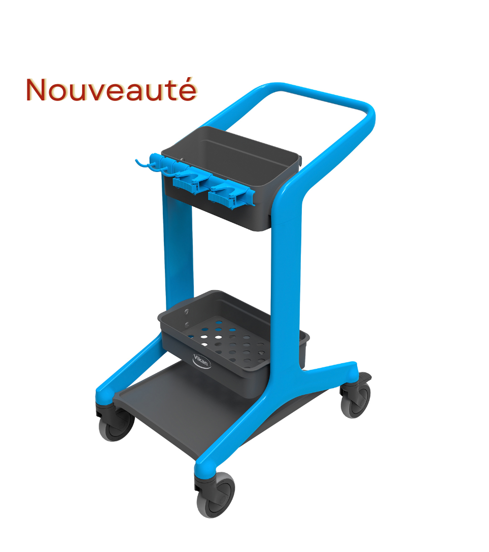 Chariot Station de Nettoyage mobile HYGO - Bleu