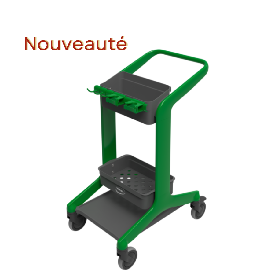 Chariot Station de Nettoyage mobile HYGO - Vert